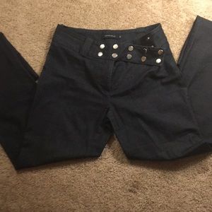 Baton Blue Button Denim